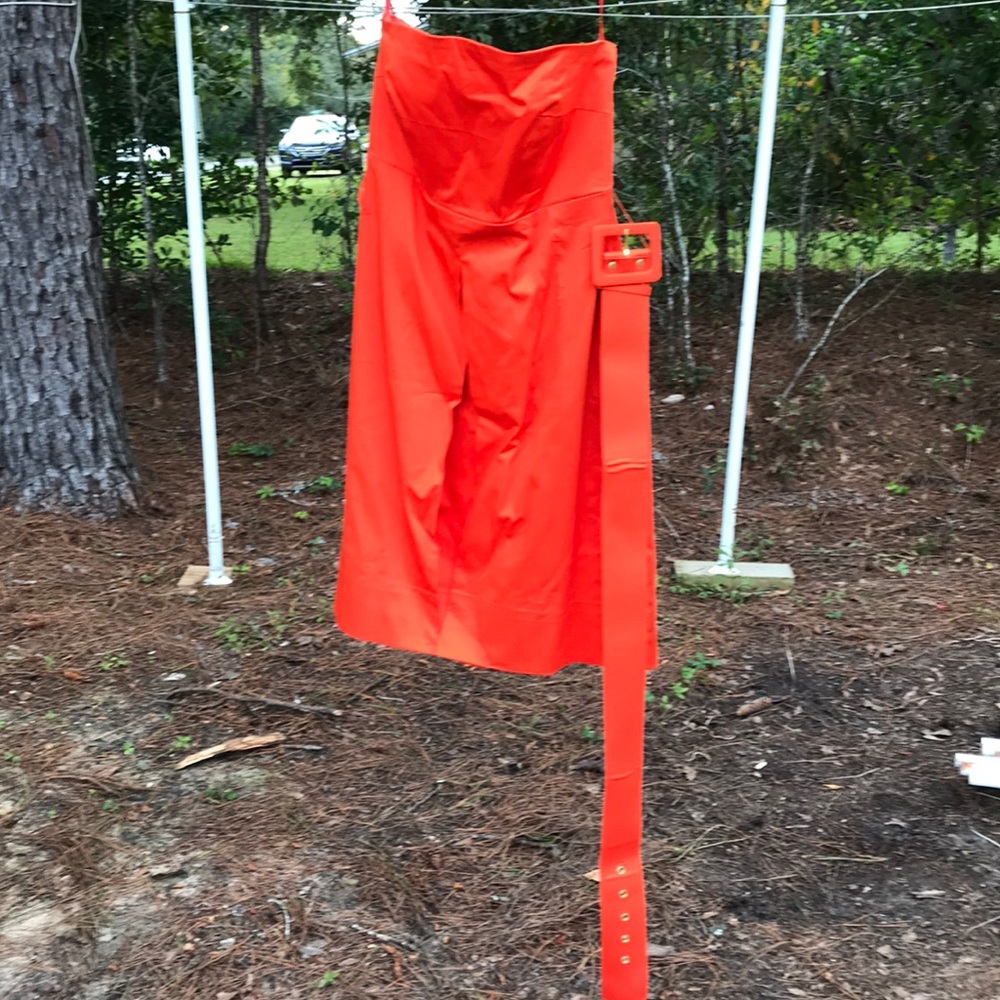 New York Co little orange dress Sz 6 New